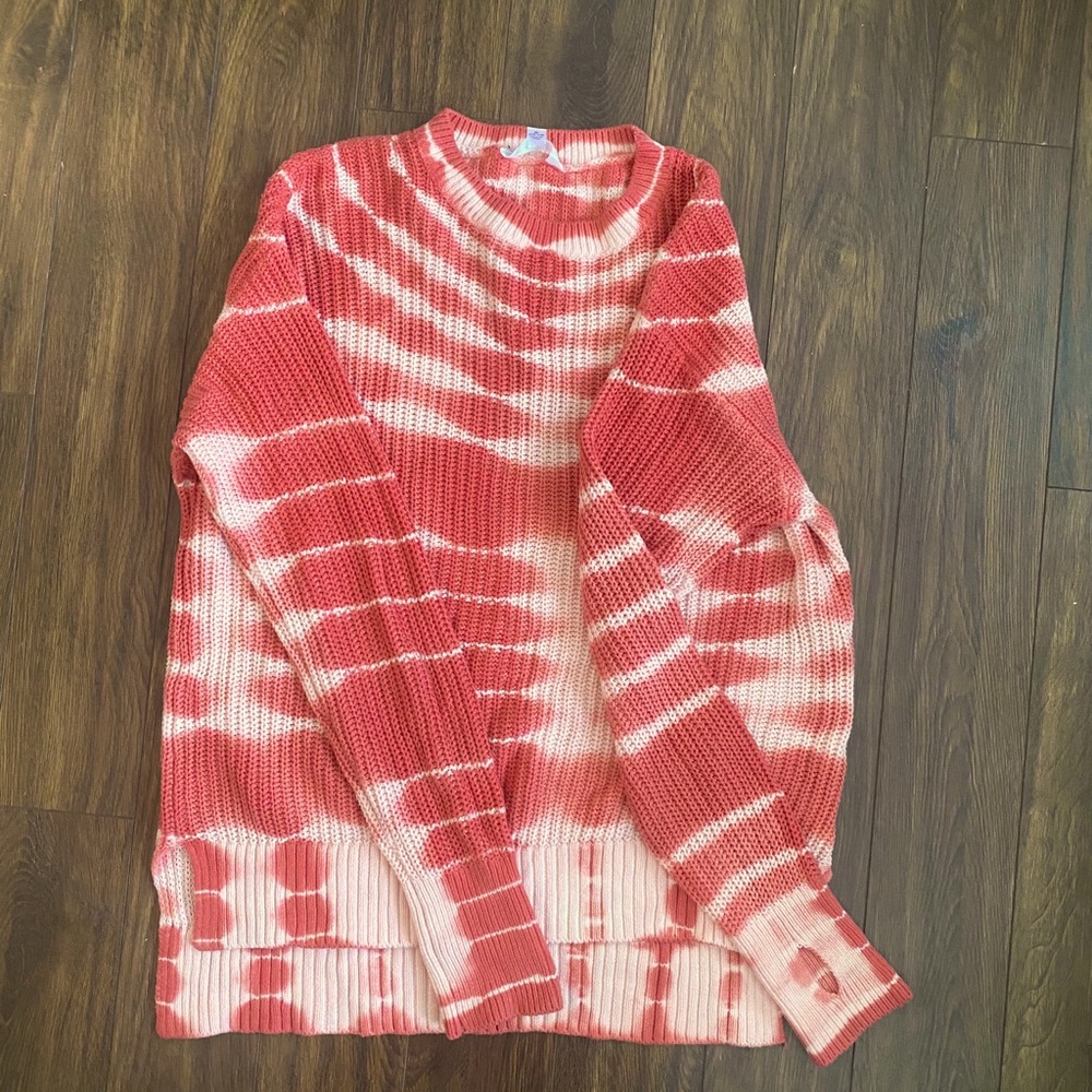 Tie-dye sweater